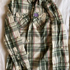 Authentic Superdry Flannel Shirt For Women