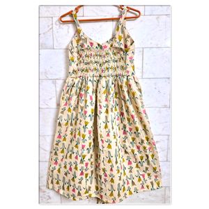 Pretty Cotton Floral Dress