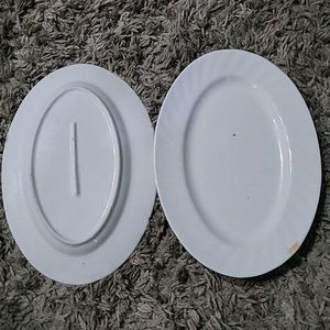 White Tray Pair