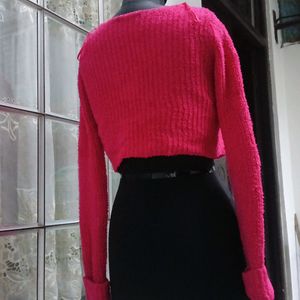 Zara Crop Sweater