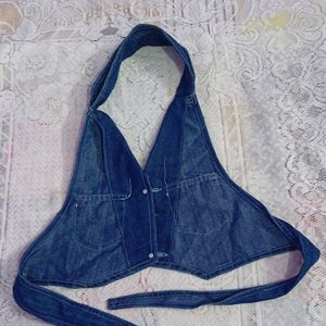 Blue Denim Jacket For Girls And Women's