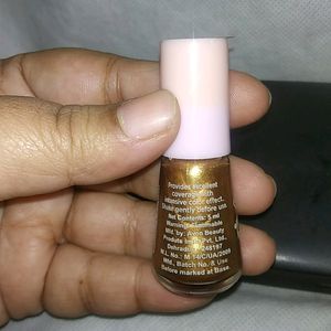 Avon Simply Pretty Color Me Pretty Nail Enamel - Code - Glitter Gold - NE 03