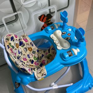 Baby Walker Blue Colour