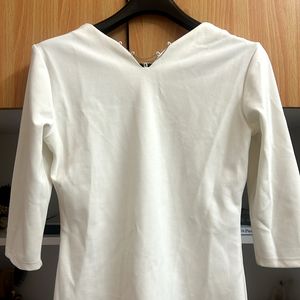 Madame Women Classy White Top