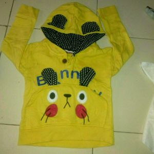 Yellow Baby Jacket With Pant