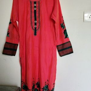 Beautiful Straight Designer Kurti