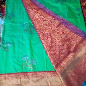 Beautiful Benarasi Soft Silk Saree