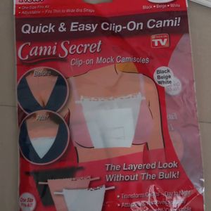 Clip On Camisoles Pack Of 3