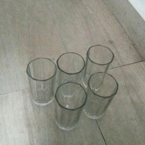 a glass of water to drink