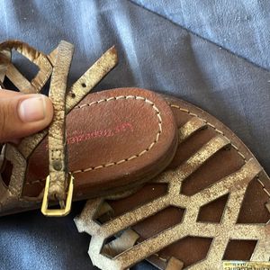 Gold Sandals size 40