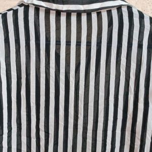 ZARA Fashion Shirt Top Stripped Premium