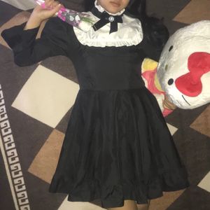 Gothic Lolita Anime Kawai Cosplay Maid Dress