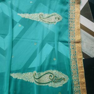 Multi Colour Shaded Saree