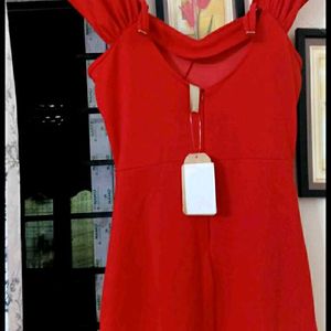 Women's Red Skirt dress