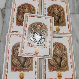 5 Ganeshji Cards