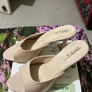 Beige Heels New EU39