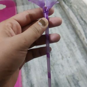 Purple Hair Stick