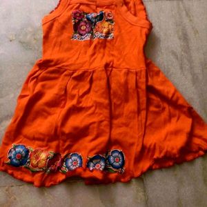 Free Pant With Baby Frocks