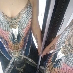 Luxurious EU Brand Maxi Dress