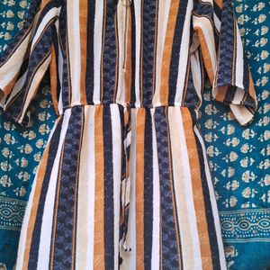 Tunic Striped With Zip