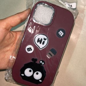 Cute Coffe Brown Iphone 13/14 Cover