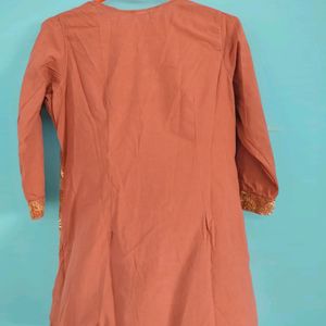 Rust Colour Kurti