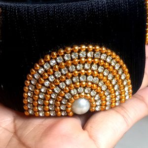 Silk Thread Black Kada