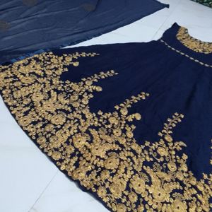 Gown With Beautiful Duppata