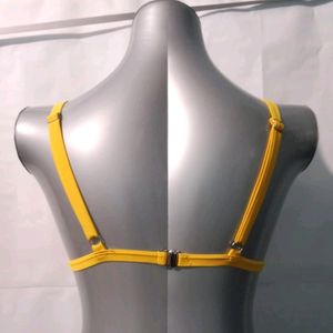 Yellow Bra M