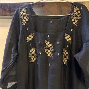 Black Kurta set