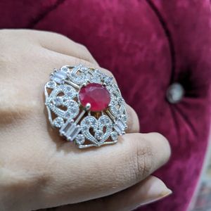 A.D Ruby Ring