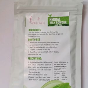 Herbal Wax Powder