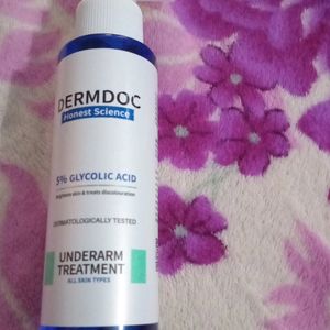 #dermdoc#5%glycolic acid #underarm Treatment