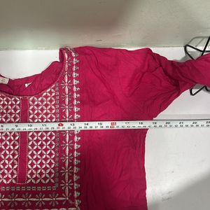 Pink Anarkali