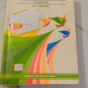 This Is A Class 9 NCERT Book Of Mathematics