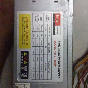 Enter Power Supply (AC 230V)