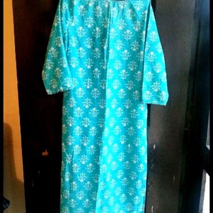 Block Print Kurta Set