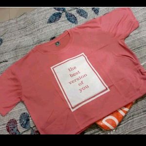 Set Of 4 Crop Tshirt For Women