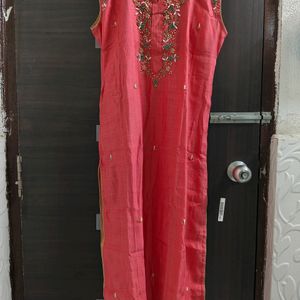 New Unused Partywear Cutdana Work Banarsi Dupatta