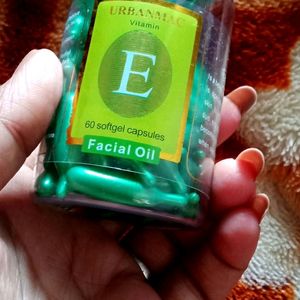 Vitamin E  Facial Capsule