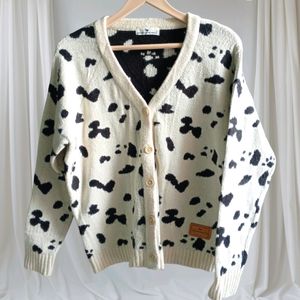 Animal Print Cardigan