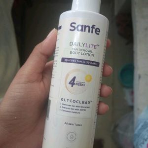 Sanfe Tan Removal Body Lotion