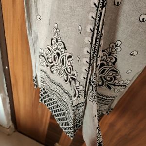 Grey Kurta With Tieups (Women)