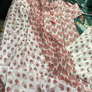 Printed Afgani Kurta Set