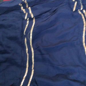 Dark Blue Sharara Kurta Set