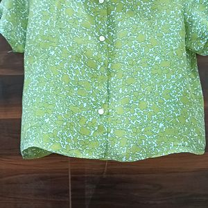 Green Short Shirt