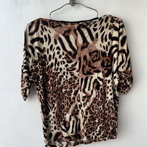 Leopard Print Top