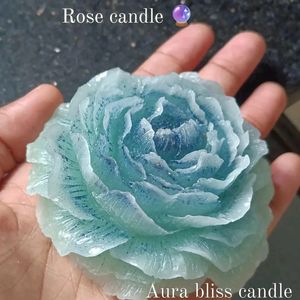 Cute Homemade Rose Candle