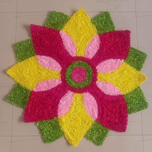 Handmade Washable Rangoli Mat