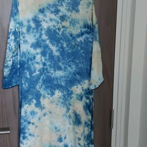 Beautiful Tie-dye Straight Kurta